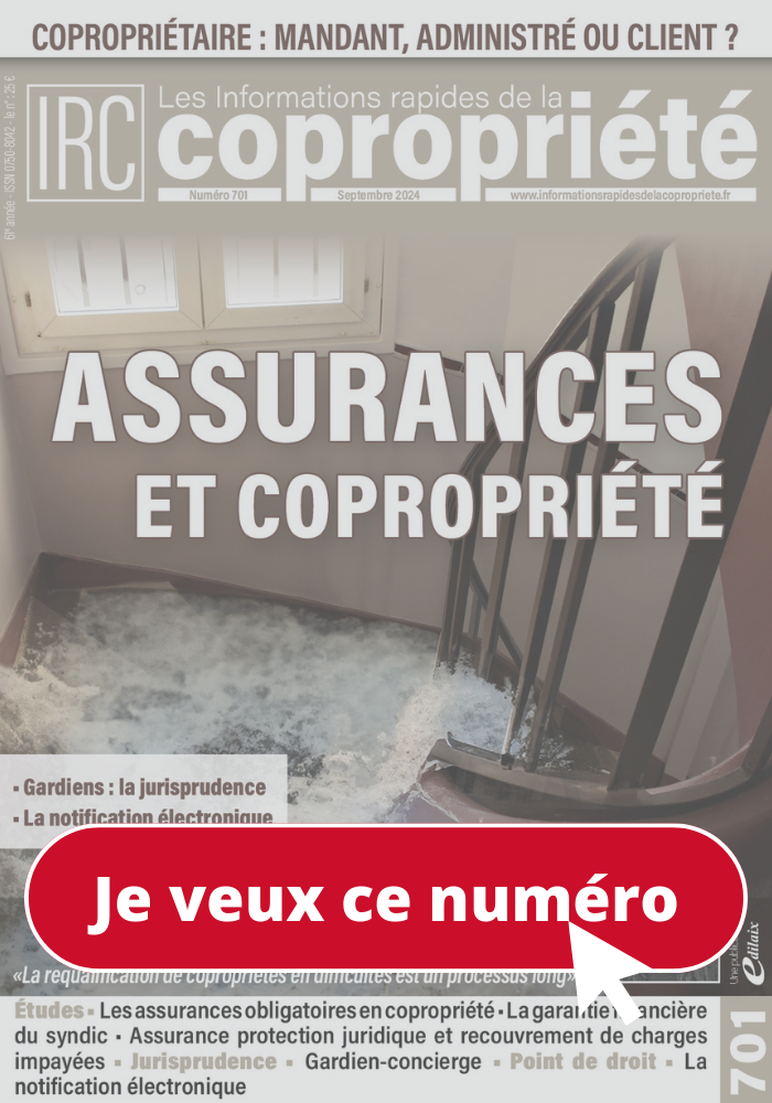 Informations rapides de la copropriété - Assurances