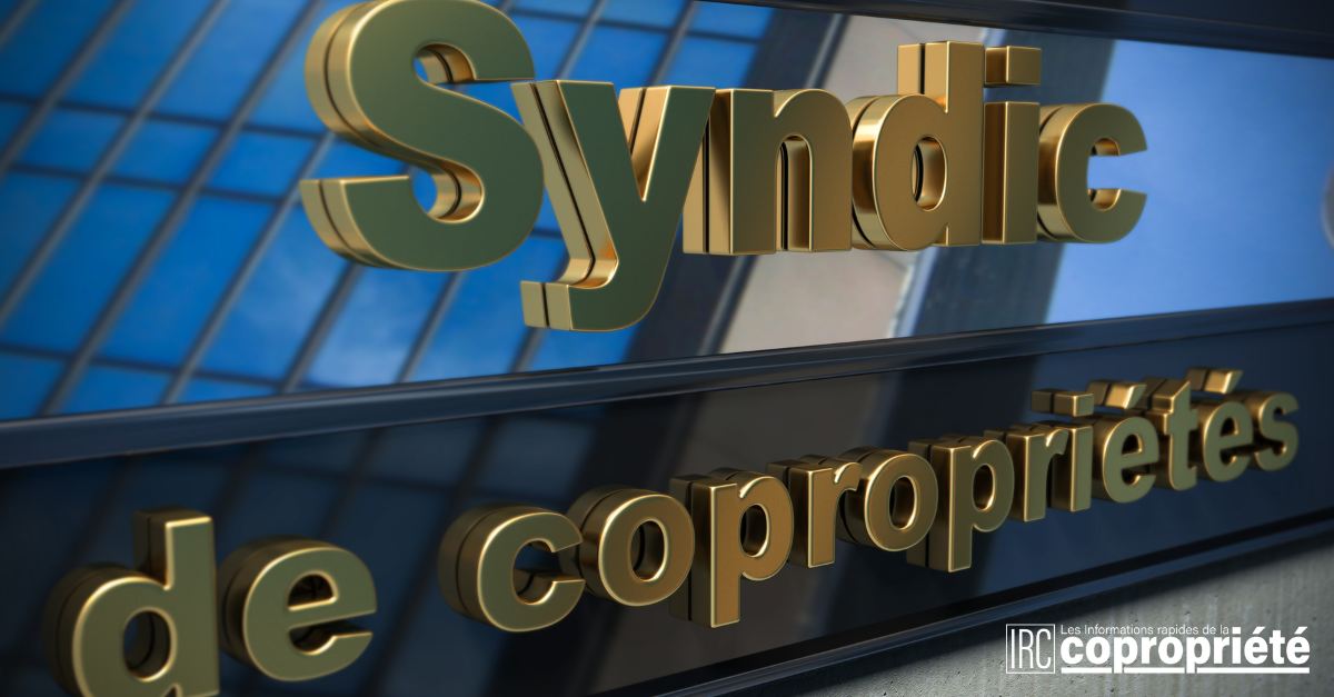 copropriété syndic