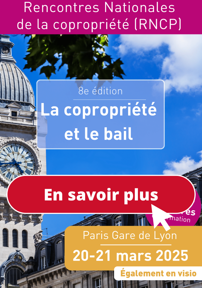 Rencontres nationales de la copropriété 2025